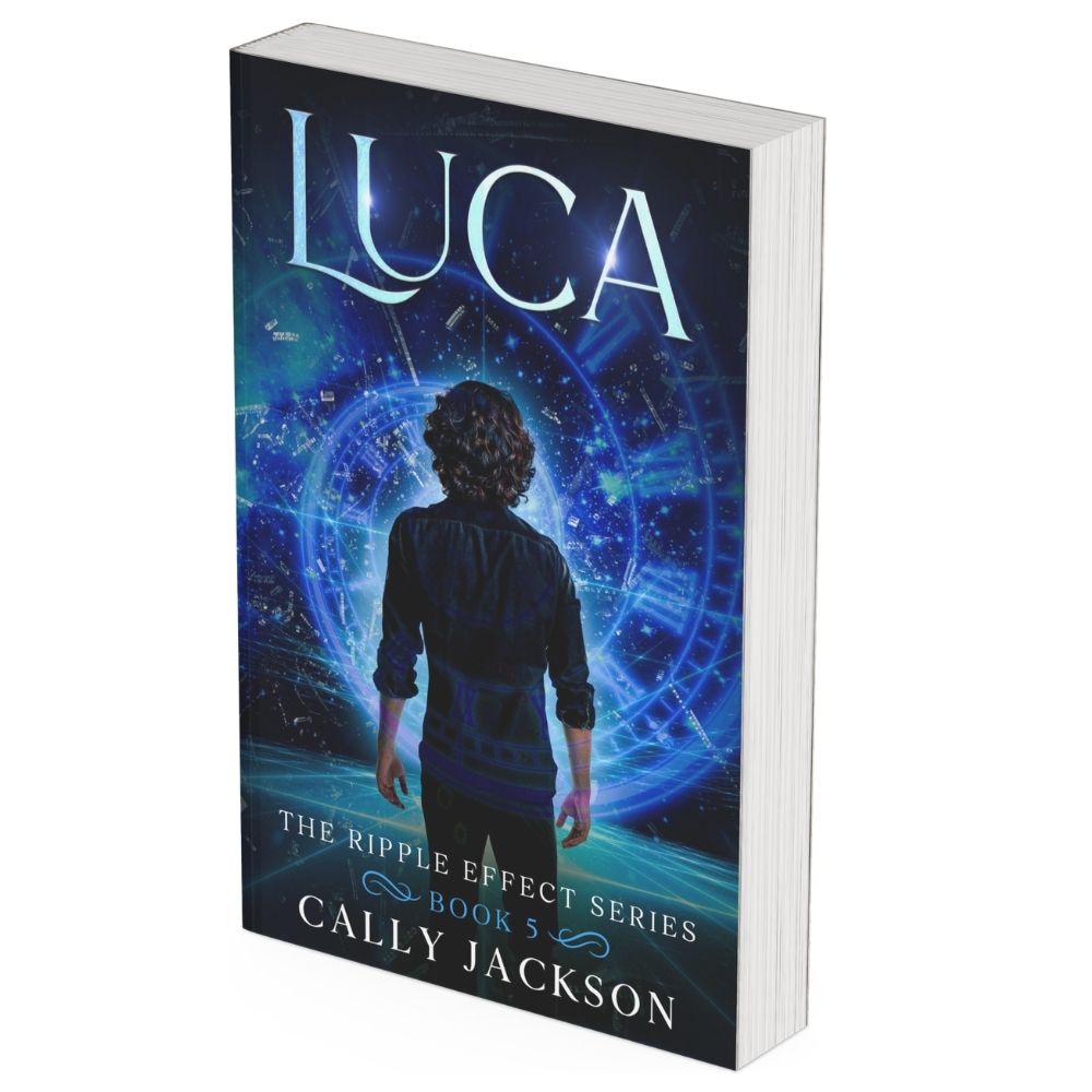 Luca by Cally Jackson, Book 5 of The Ripple Effect Series, paperback book cover
